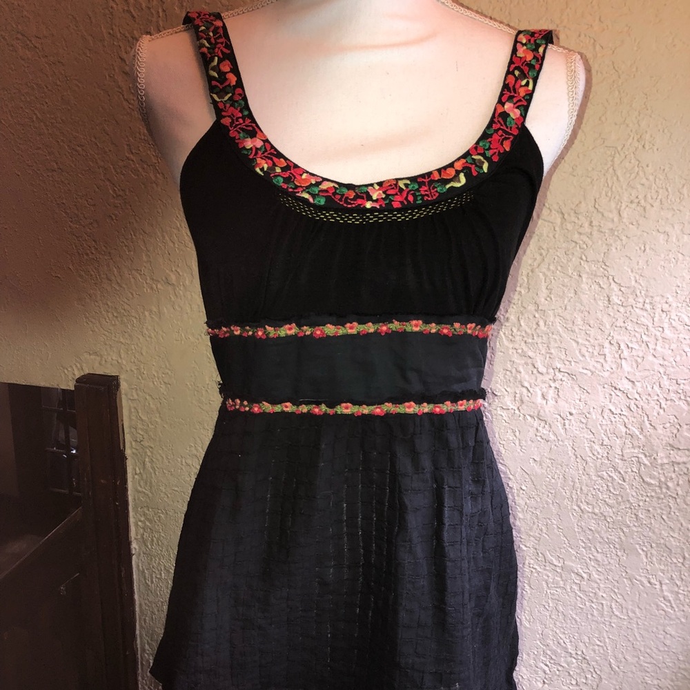NWOT Free People Black Tank / Top - 12